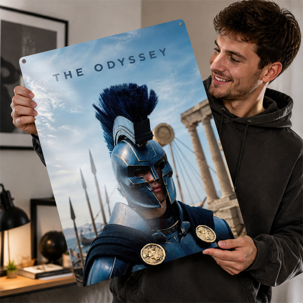 Home Cinema Setup - The Odyssey Agamemnon Poster Cinema Wall