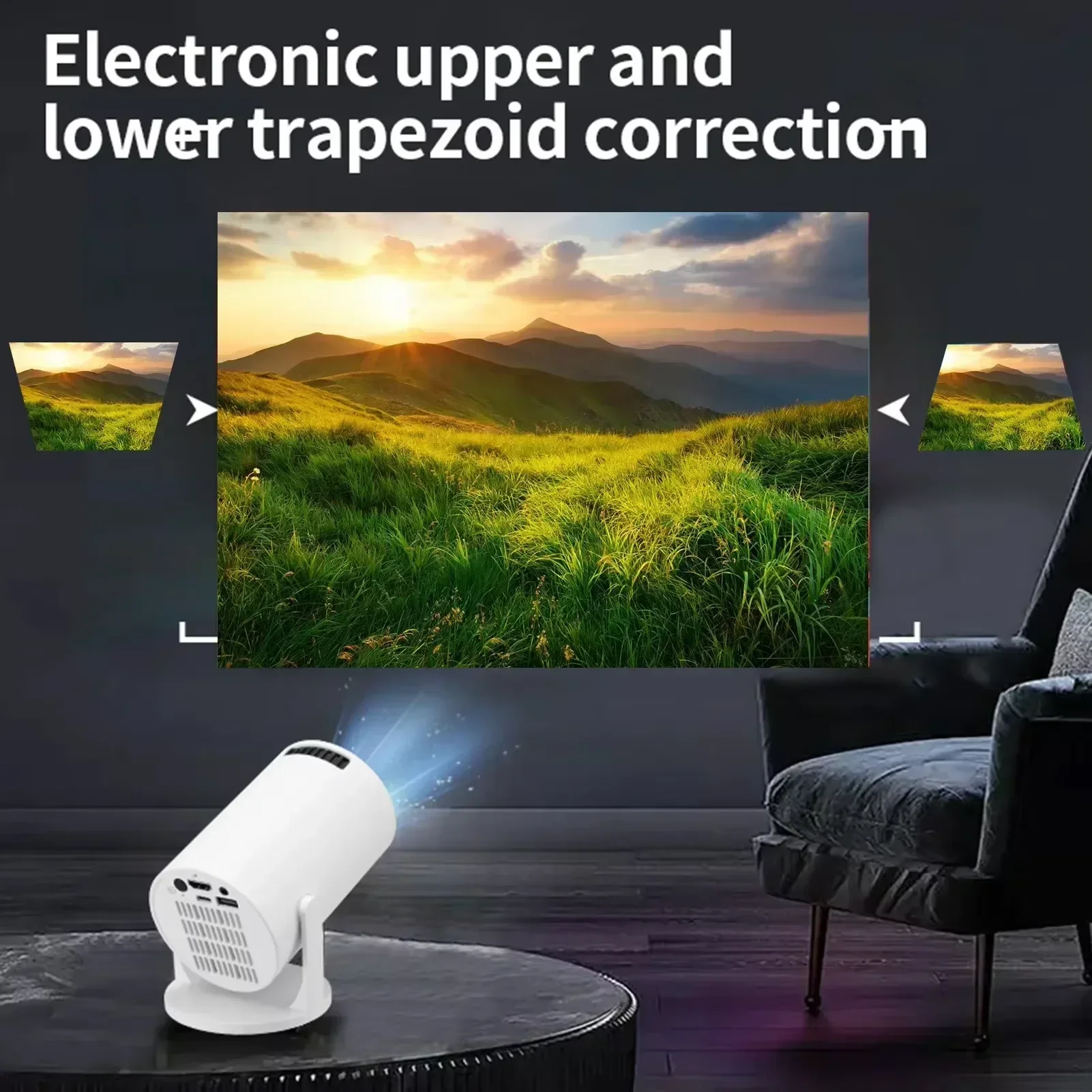 New SmartProjector Mini HY300  - Home Cinema Setup ulasan dan harga