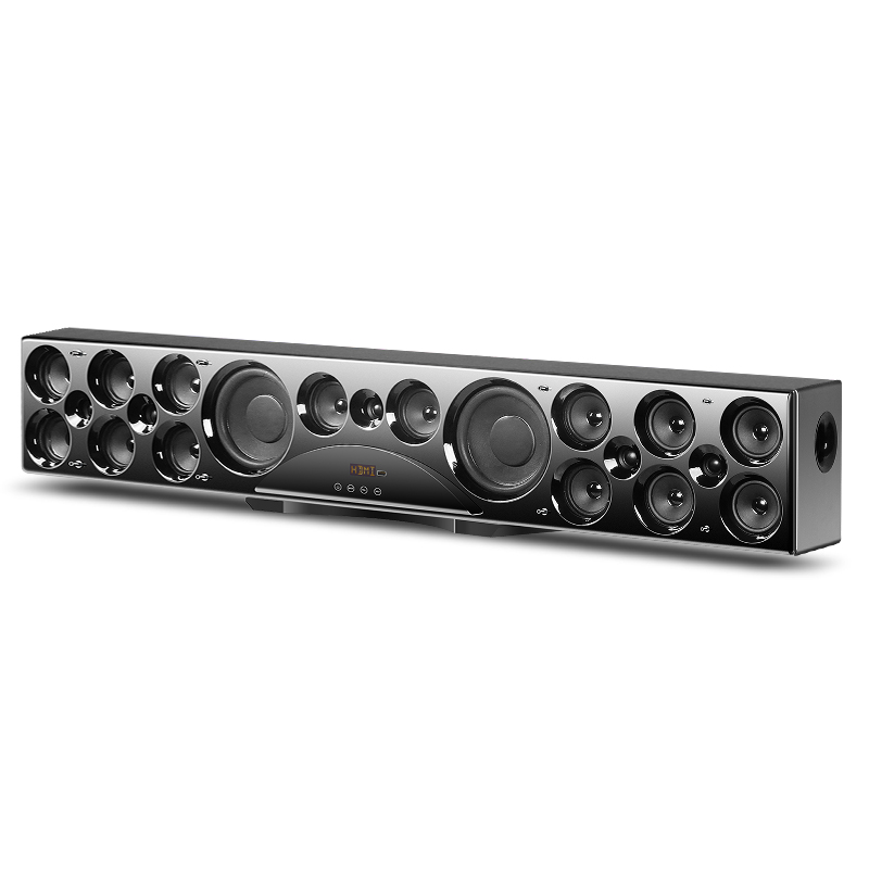 7.2ch Wooden Wireless Home The - Surround Sound Decoder ulasan dan harga
