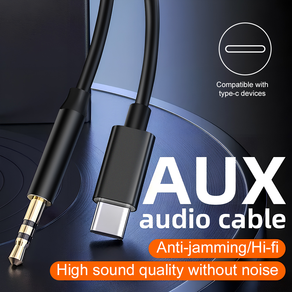 Type-C to 3.5mm AUX Audio Cabl - Home Cinema Cabasse ulasan dan harga