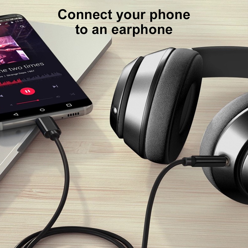 Type-C to 3.5mm AUX Audio Cabl - Home Cinema Cabasse ulasan dan harga