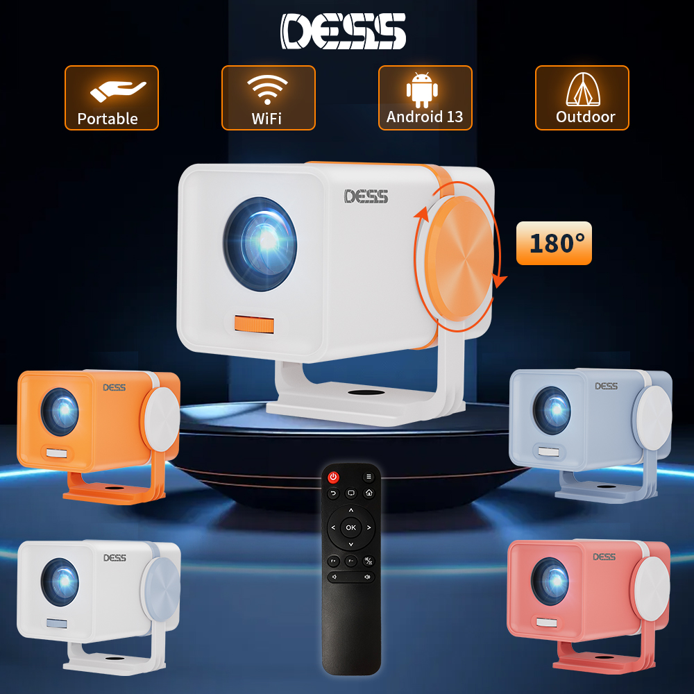 DESS Projector Android 13 Dual - Home Cinema Setup ulasan dan harga