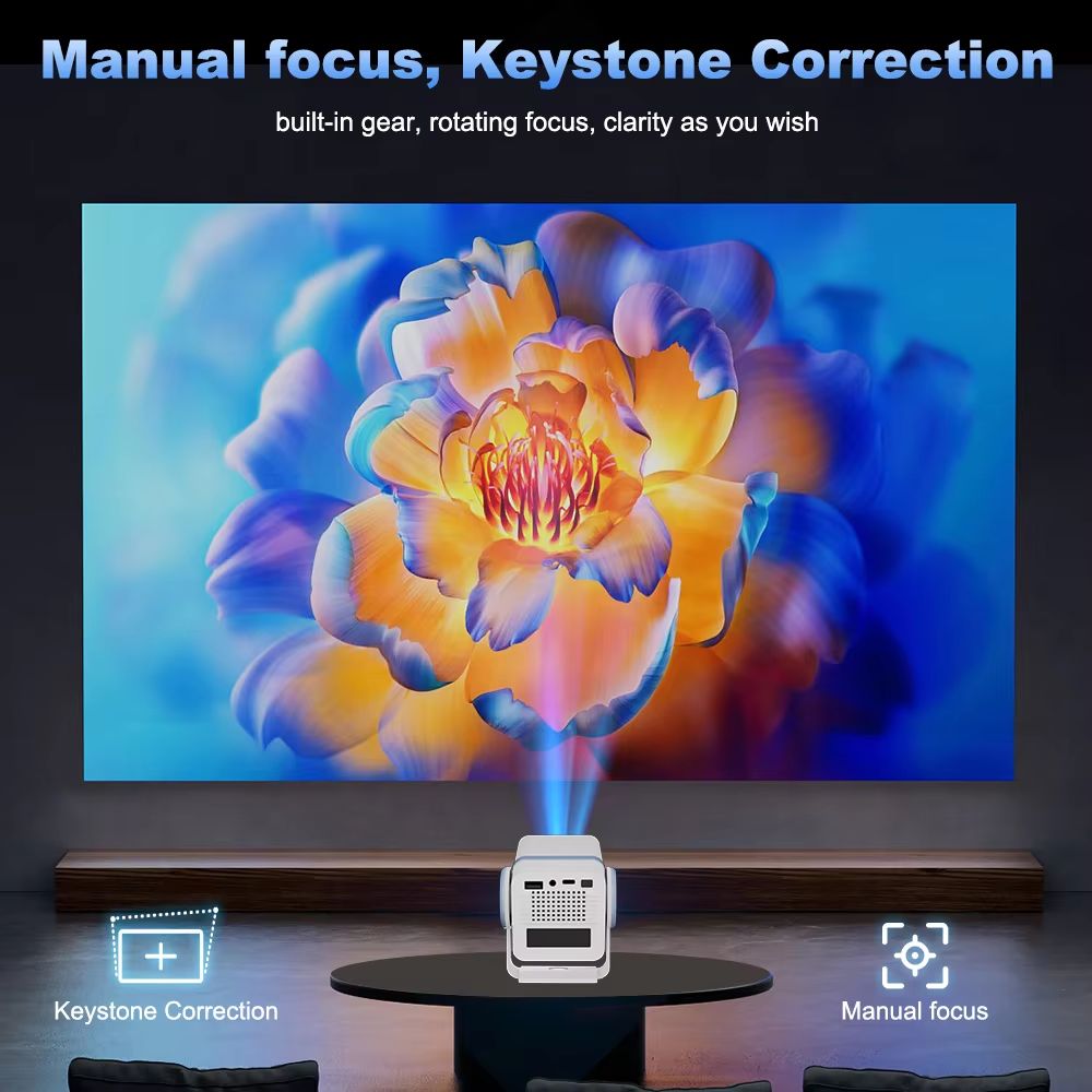 DESS Projector Android 13 Dual - Home Cinema Setup ulasan dan harga