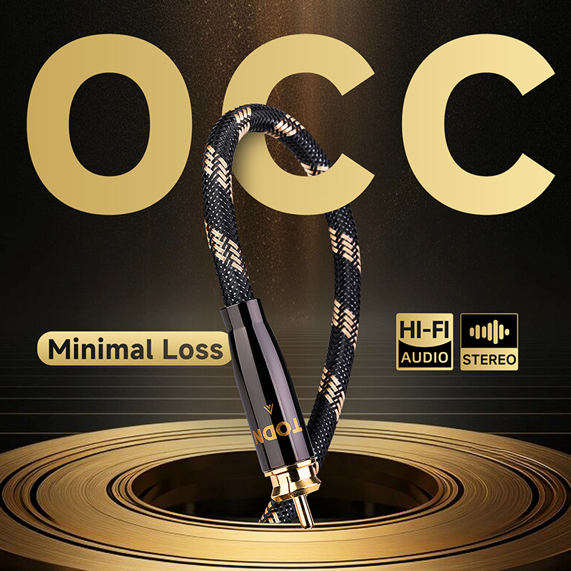 TODN RCA Cable HiFi Stereo 3.5 - Home Cinema Hall ulasan dan harga