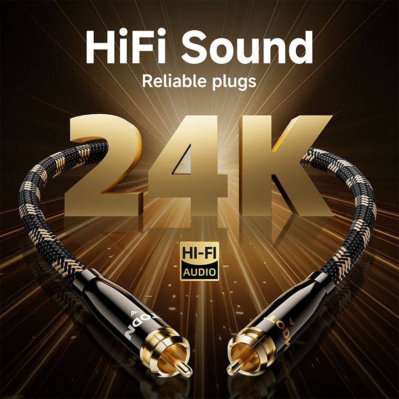 TODN RCA Cable HiFi Stereo 3.5 - Home Cinema Hall ulasan dan harga