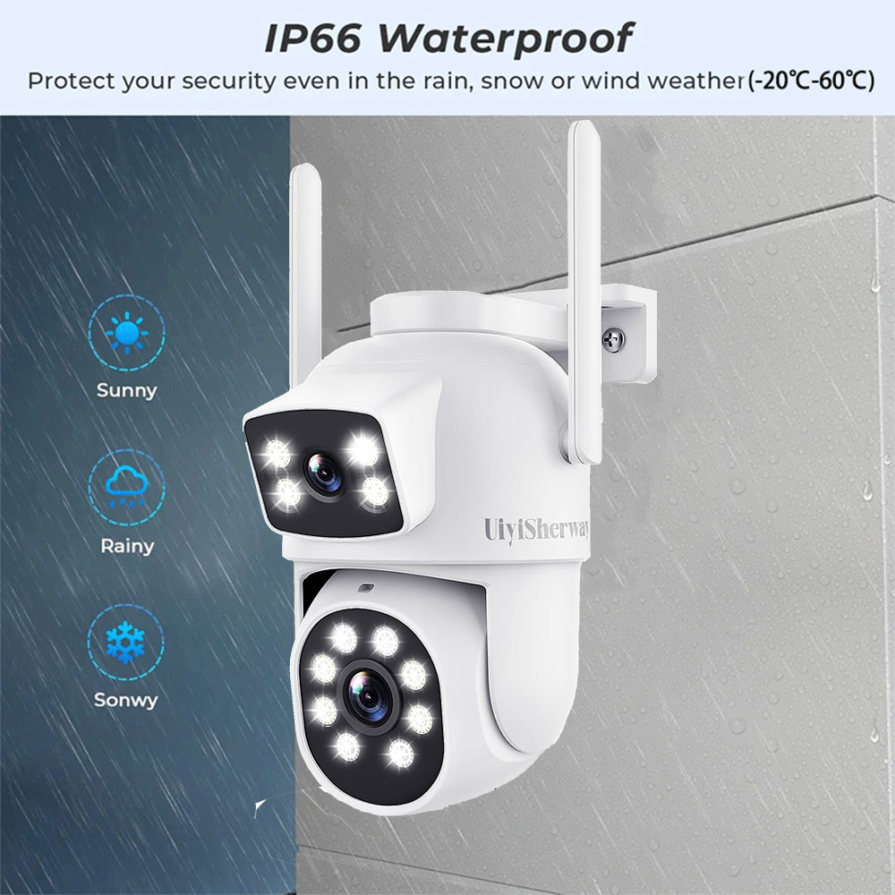 UiyiSherway 4K Dual Lens Wifi  - Home Cinema Outdoor ulasan dan harga