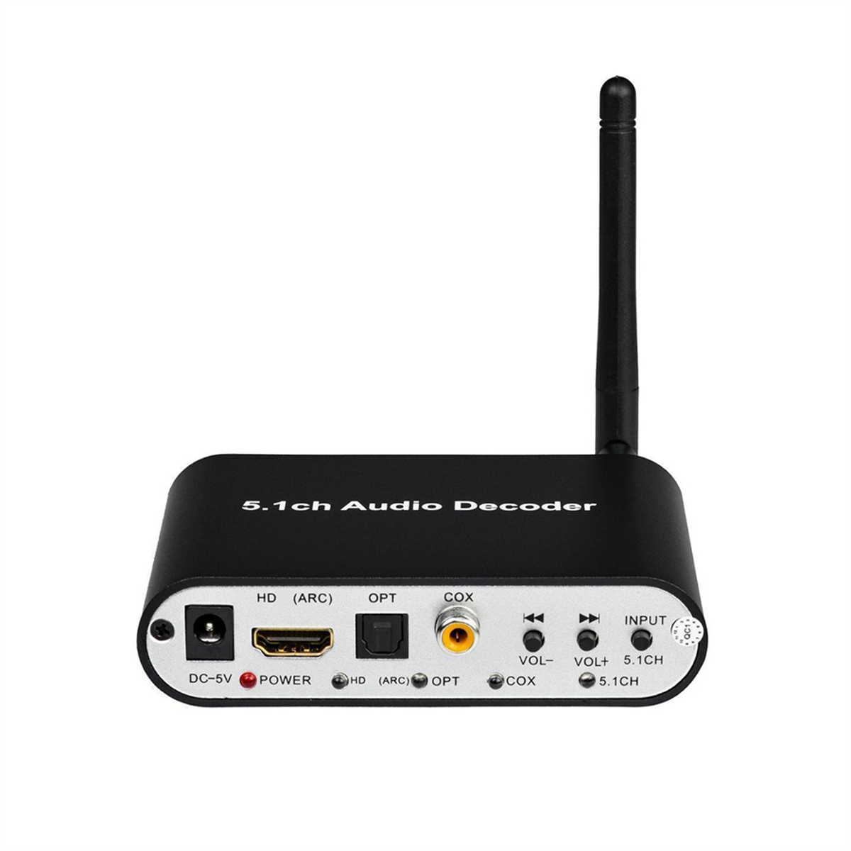 AU47-DAC651C 5.1 Audio Decoder - Surround Sound Decoder ulasan dan harga