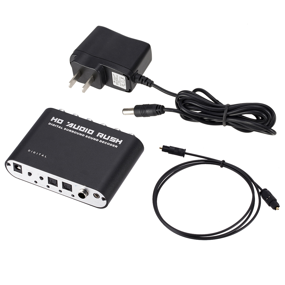 AC3 Audio Digital to Analog 5. - Surround Sound Decoder ulasan dan harga
