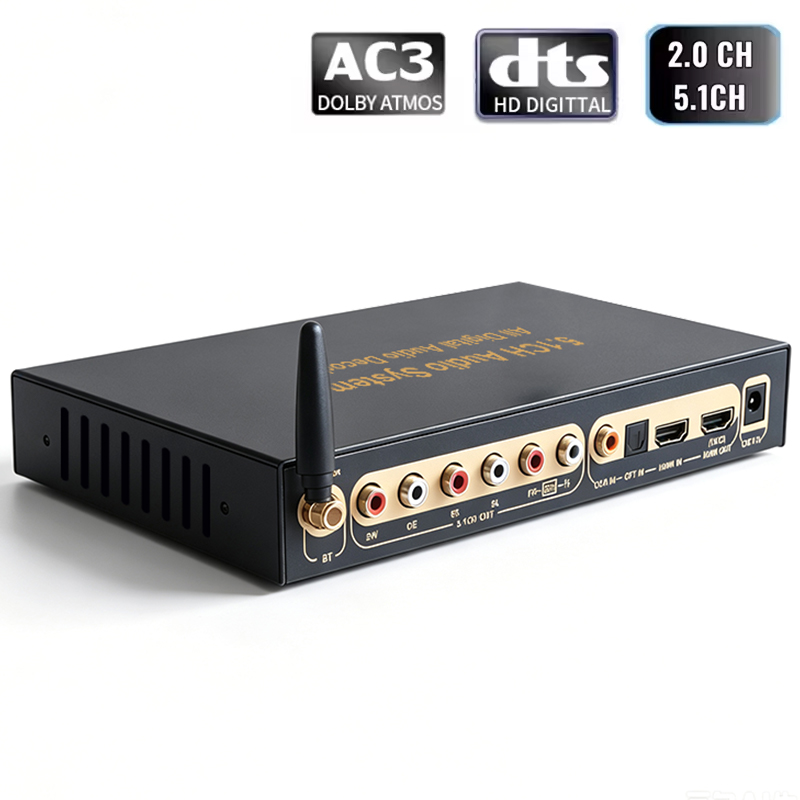 DTS AC3 Digital Audio 5.1 Deco - Surround Sound Decoder ulasan dan harga