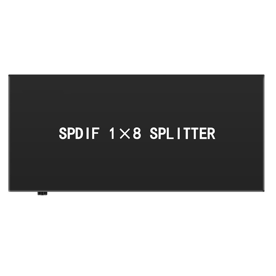 Optical Audio Splitter,1 in 8  - Home Cinema Hall ulasan dan harga