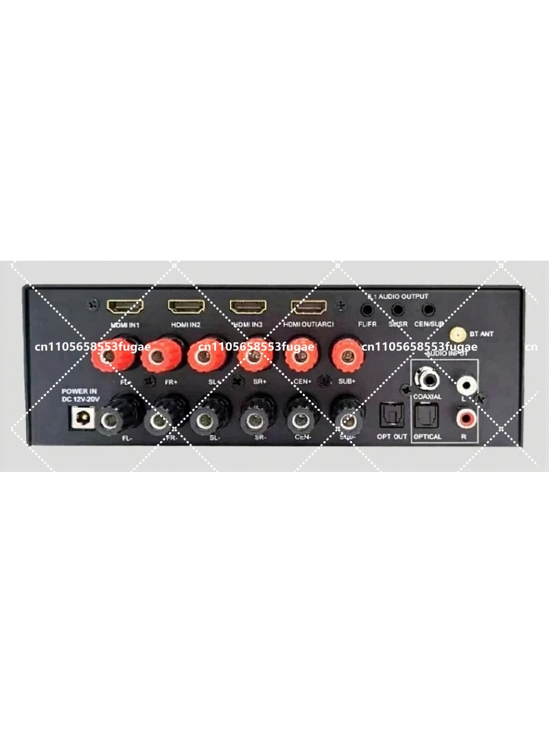 5.1 Channel HDMI Audio Decoder - Surround Sound Decoder ulasan dan harga