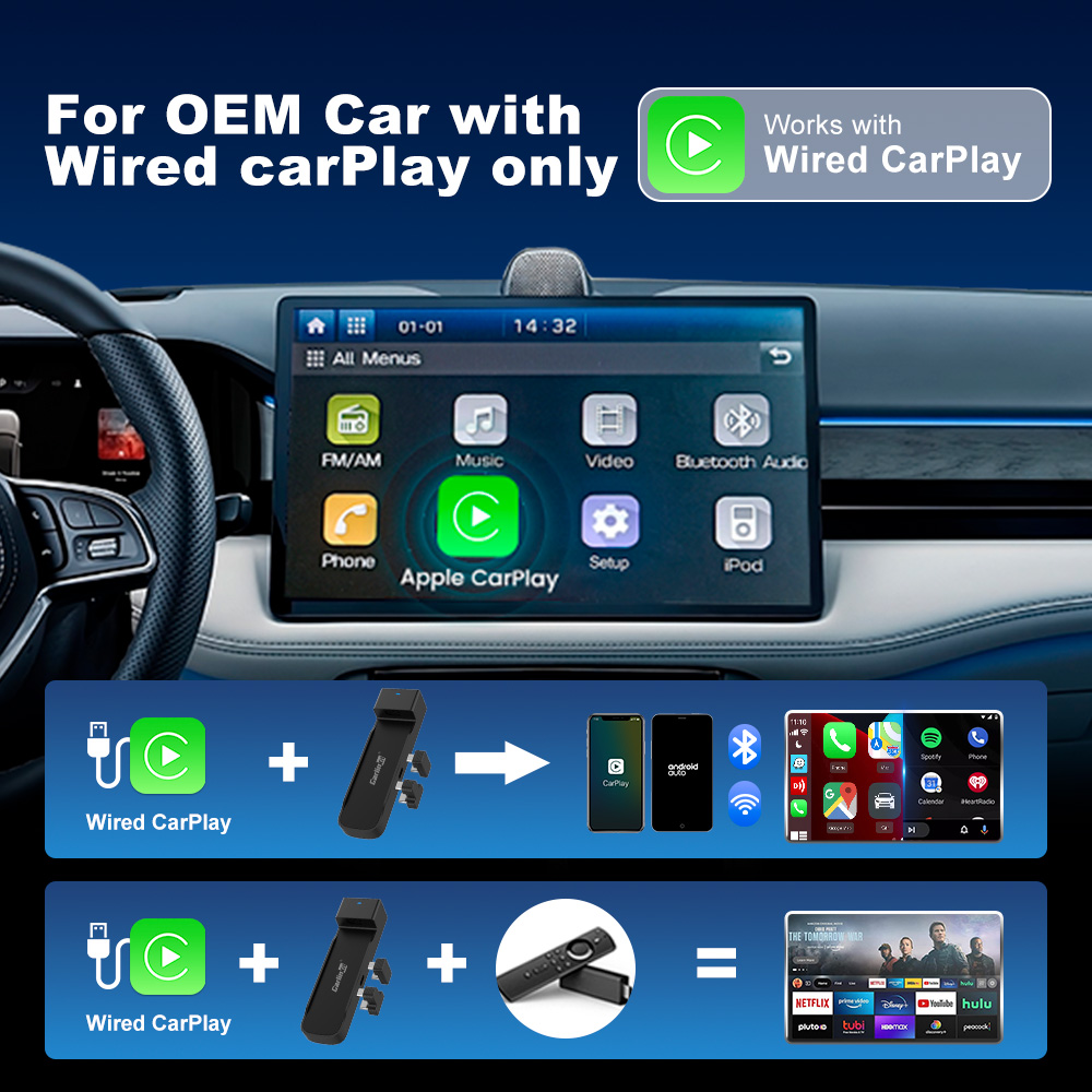 CarlinKit FireDrive Link Pro W - Smart Tv Stick ulasan dan harga