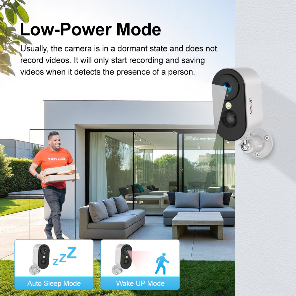 LS VISION 2K 5MP 4G SIM Card C - Home Cinema Outdoor ulasan dan harga