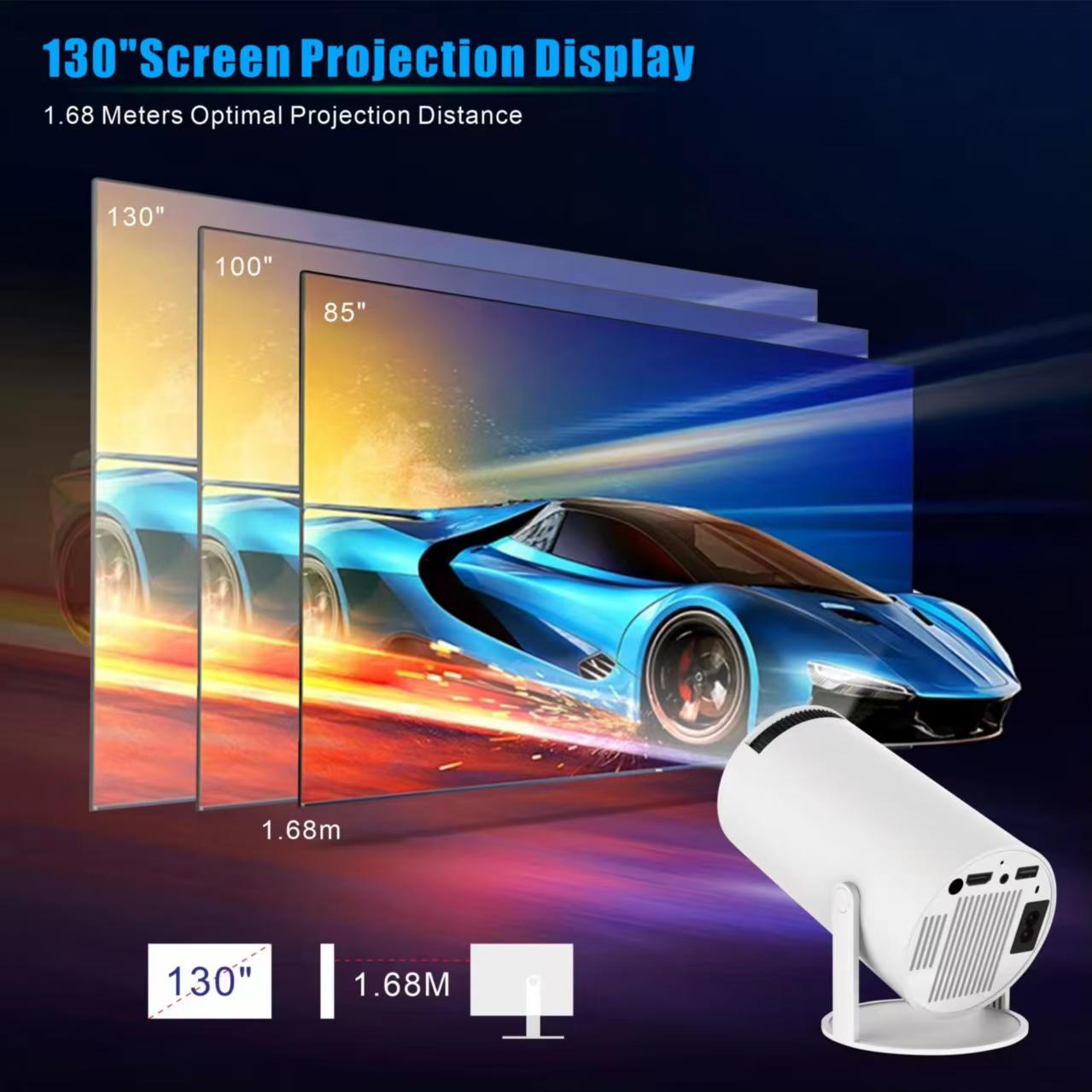 Mini HY300 Portable Projector  - Home Cinema Setup ulasan dan harga