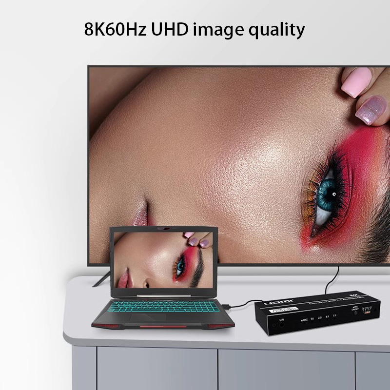 8K HDMI EARC Return Audio Extr - Surround Sound Decoder ulasan dan harga