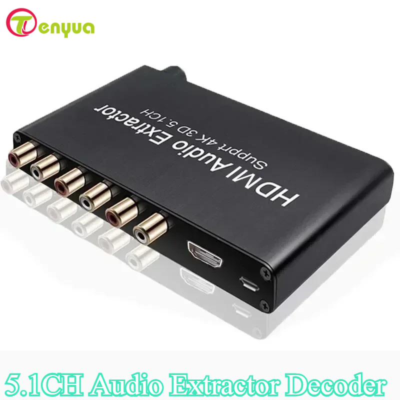 4K 3D 5.1 Channel 5.1CH Audio  - Surround Sound Decoder ulasan dan harga