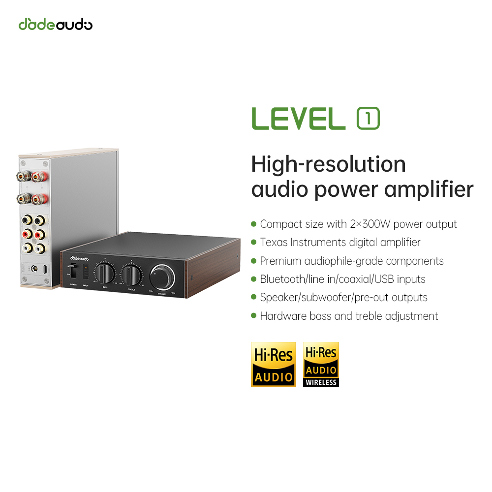 JadeAudio Level 1 Desktop HiFi - Home Cinema Hall ulasan dan harga